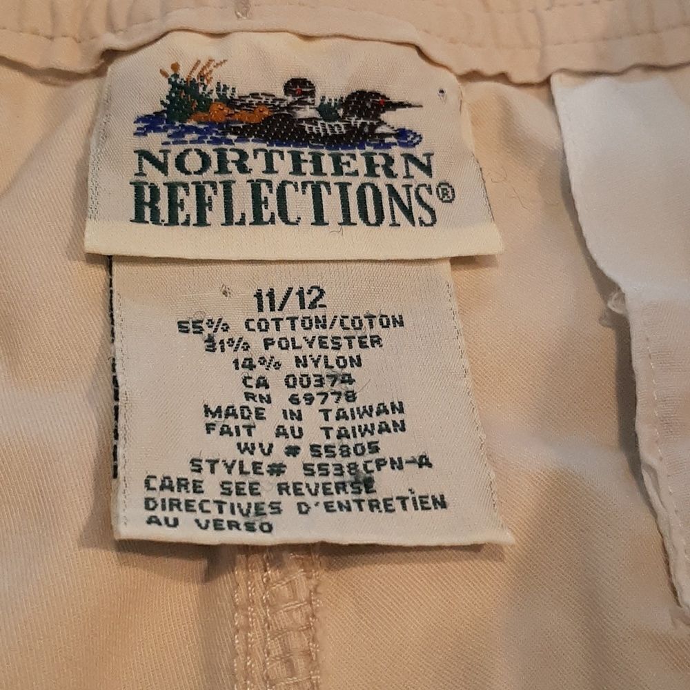 Northern Reflections Cream Lightweight Drawstring Pants - Picture 3 of 9